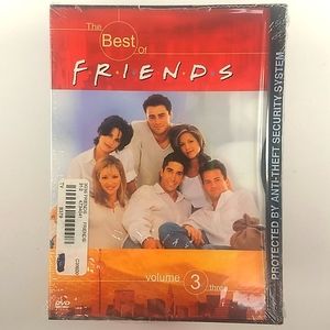 The Best of FRIENDS Vol 3: 5 Ep DVD plus Extras! Factory Sealed!